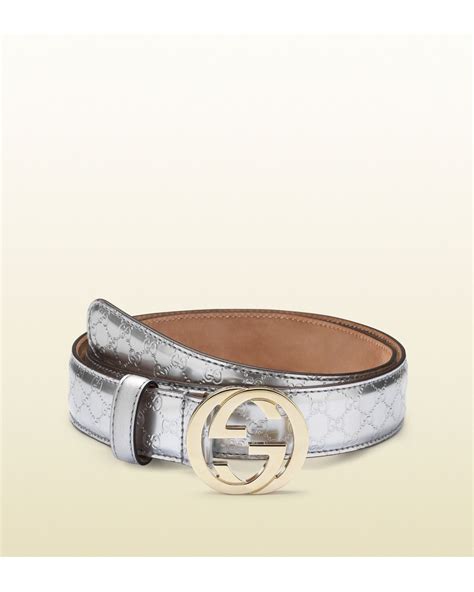 silver gucci belt womens|gucci belt silver buckle women.